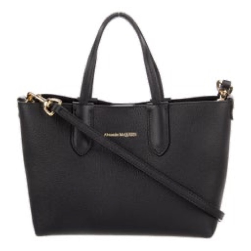 Alexander McQueen Leather Mini Tote Bag